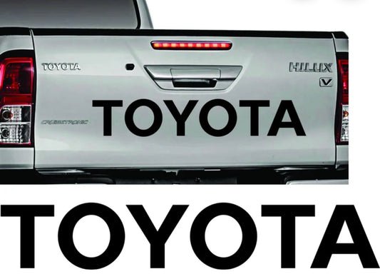 Toyota Tail Gate Sticker - Type 1